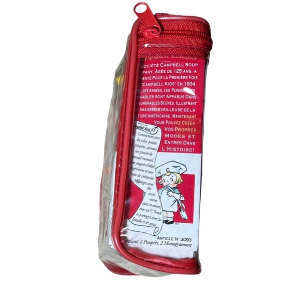 Campbell Soup Kids Vintage 1995 Fibre Craft 5" Dolls W/Crochet Directions - Picture 4 of 8